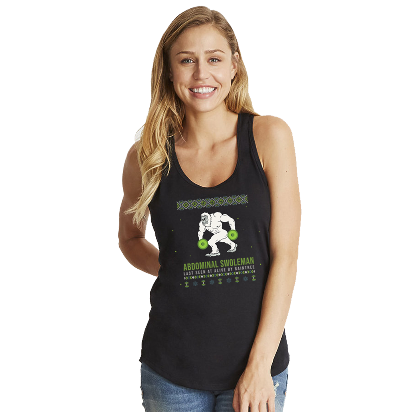 Alive Abdominal Swoleman Ladies Tank