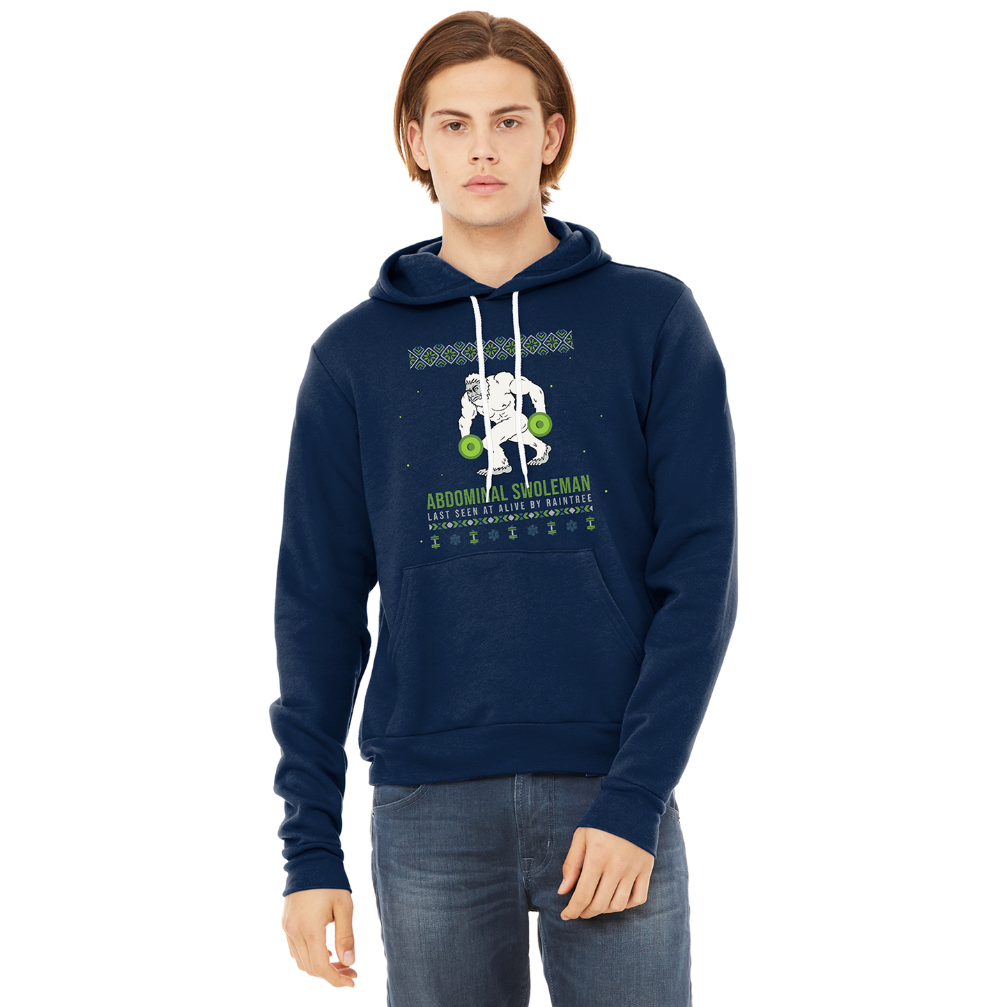 Alive Abdominal Swoleman Unisex Hoodie
