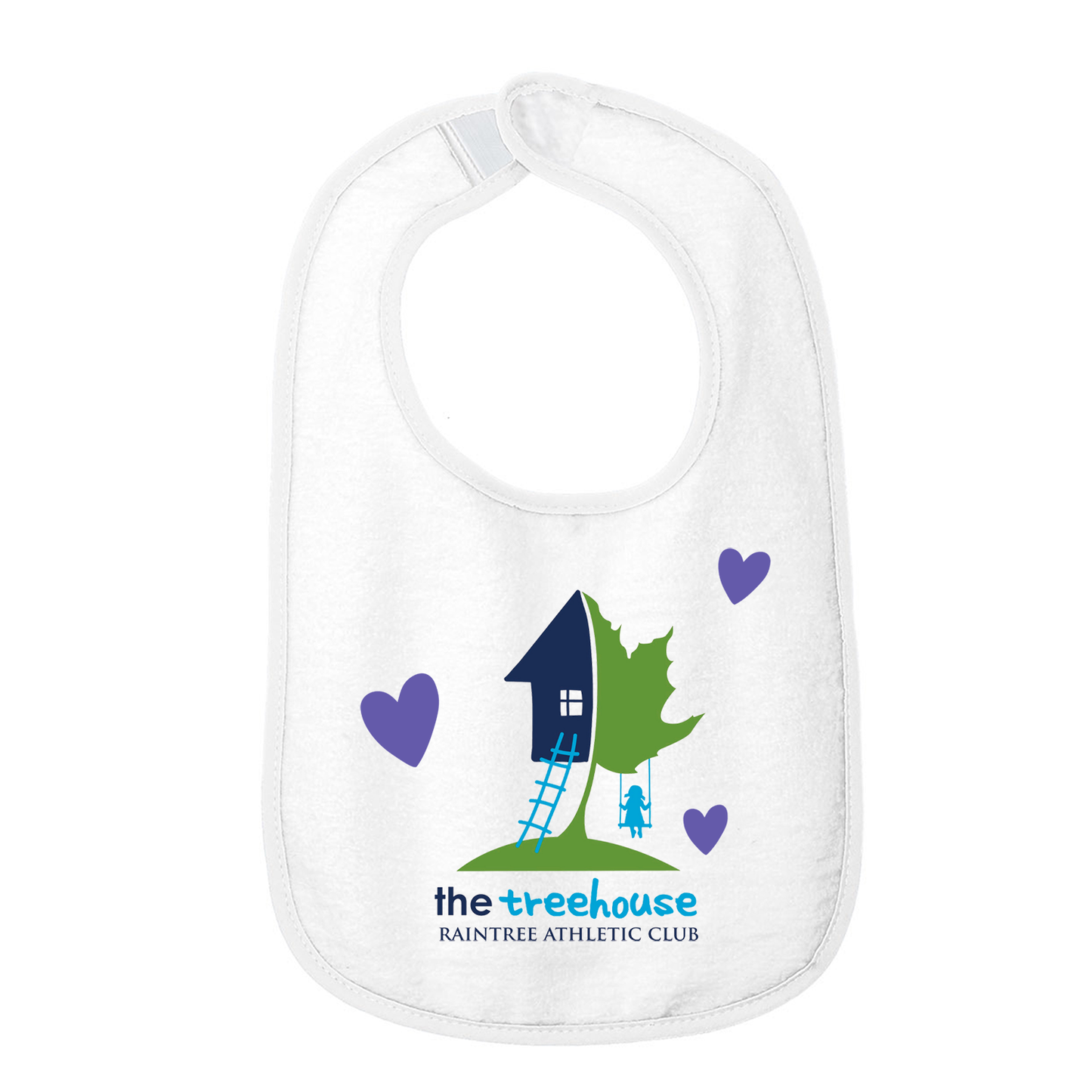 Treehouse Terry Bib
