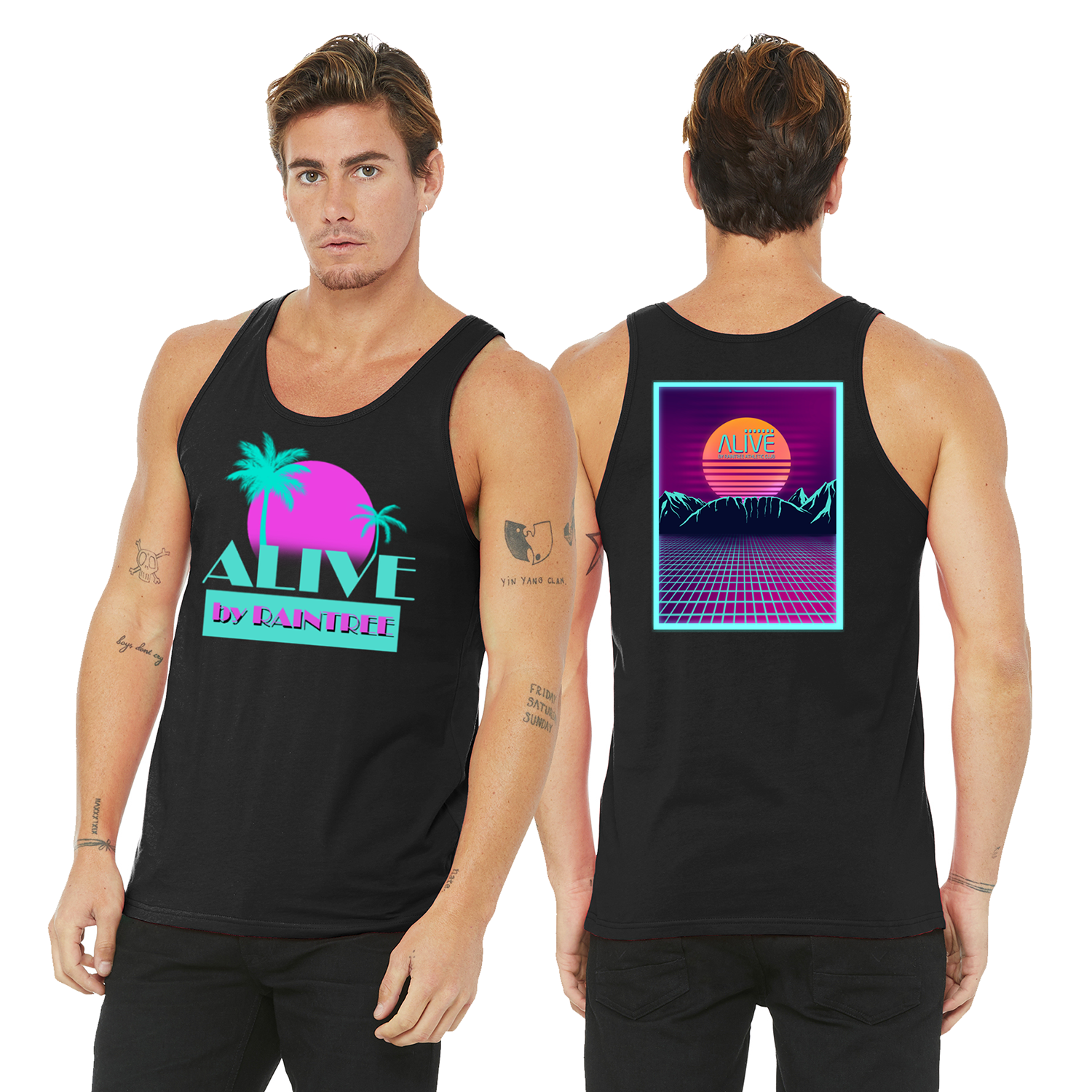 Alive Retro Men's Tank
