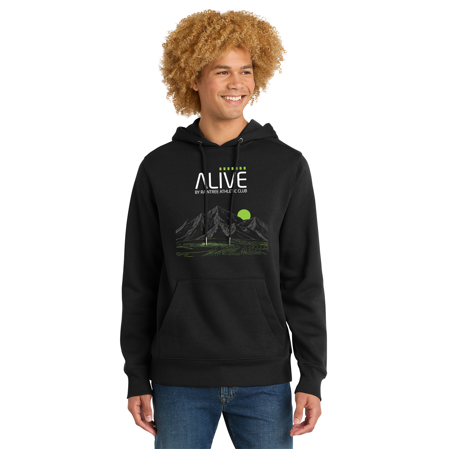 Alive Peak Unisex Fleece Hoodie