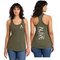 Alive Ladies Racerback Tank