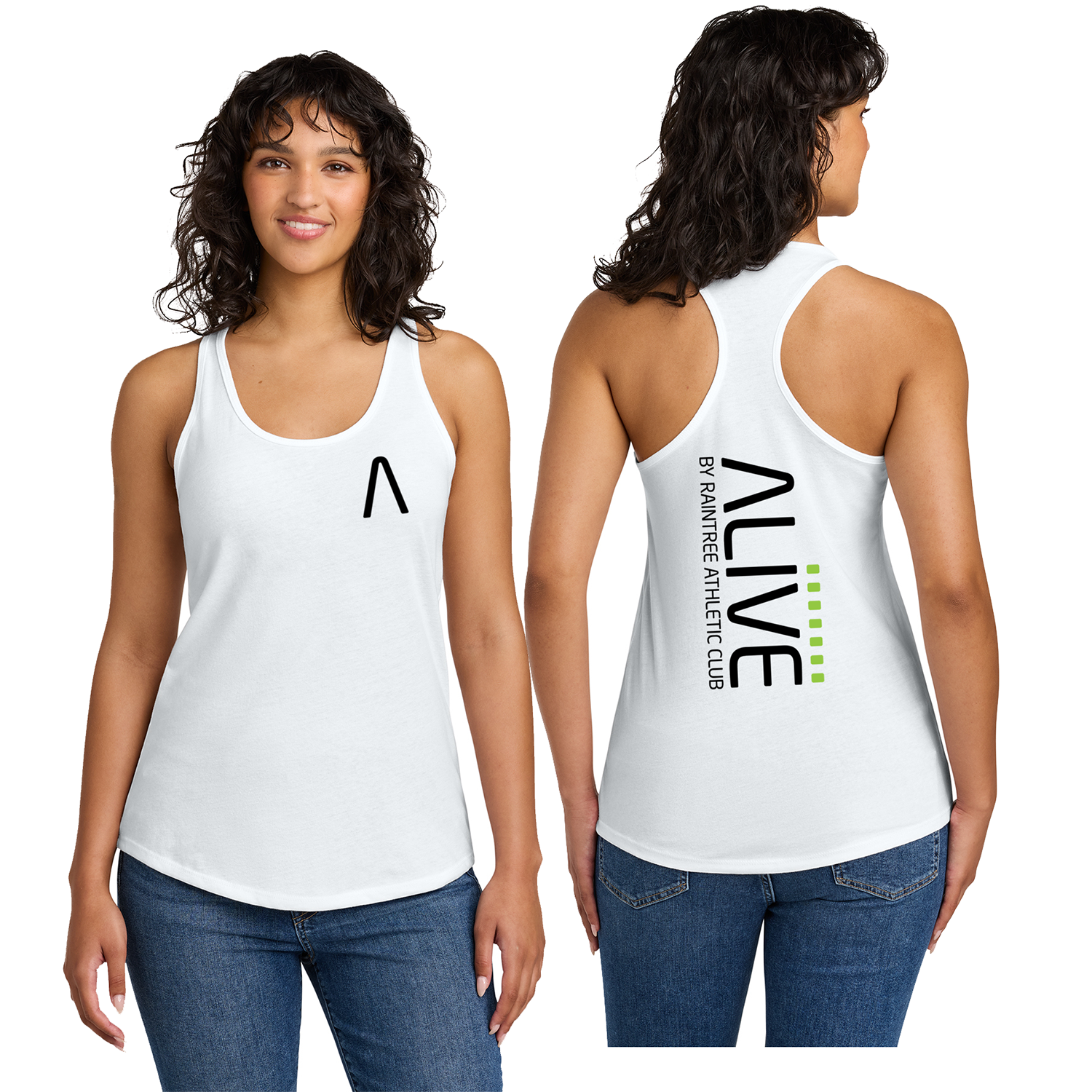 Alive Ladies Racerback Tank